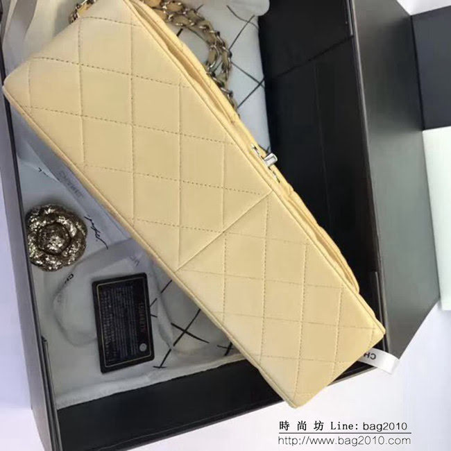 香奈兒CHANEL 升級版A1113全新經典小羊皮金銀鏈條單肩斜挎包 DSC1759